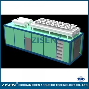 Exporter sale Acoustical Enclosures for all engine contain sound insulation door and sound insulation windows