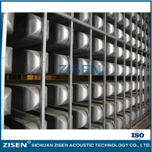 Cheap industrial silencer,Matrix Silencer,Sound Reduction muffler,Exhaust silencer factory