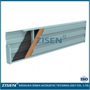 Superior acoustic performance sound proof partition walls ,noise barrier panel,noise barriers prices with ISO certificate
