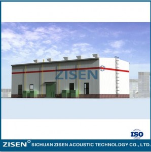 Hot selling acoustic shield ,sound reduction hood,sound insulation encasing for generator set