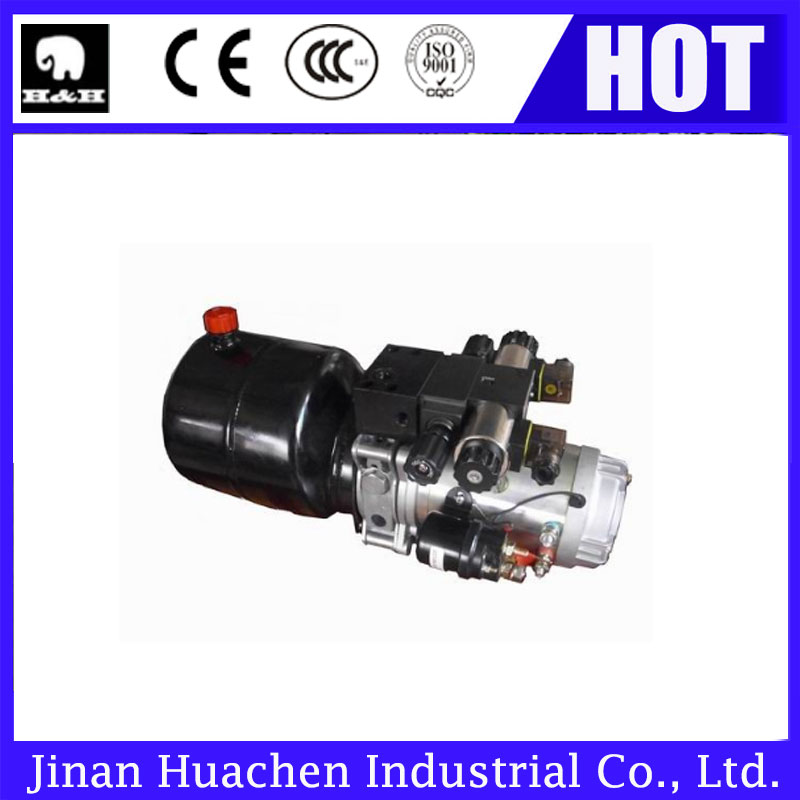 DC 12V/24V small hydraulic power unit for car lift