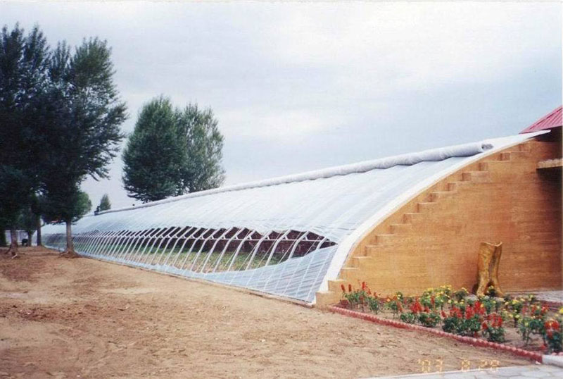 Hot-dip Galvanized Steel Frame Film GreenhouseFilm Greenhouse