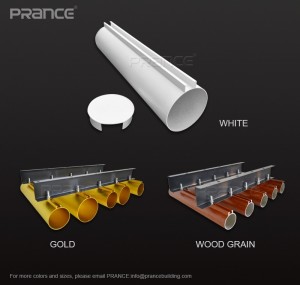 Ceiling new vision - O-shaped aluminum round tube ceiling