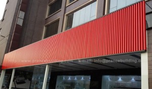 Outdoor wall decoration square tube Outdoor wall decoration square tube