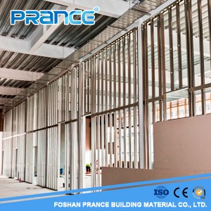 New hotel lobby fireproof Wall Frame galvanized steel channel