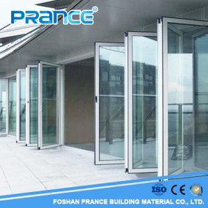 Dust-proof interior station aluminum frame glass door sliding door