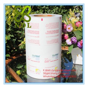 Laminated Printed Colorfol Aluminum Foil Paper In Roll