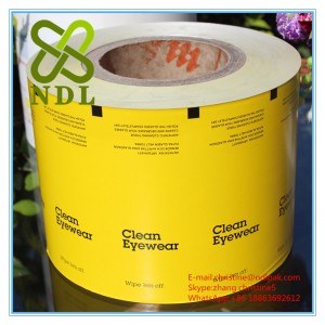 Aluminum Foil Laminated Paper Alcohol Prep Pad 73g 103g 110g