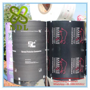 make-up remover wipes aluminum wrapping paper 73g 103g 110g