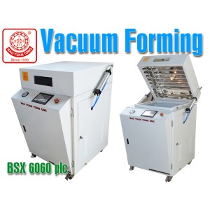 BSX7070 PLC small Plastic Depth vacuum forming machine