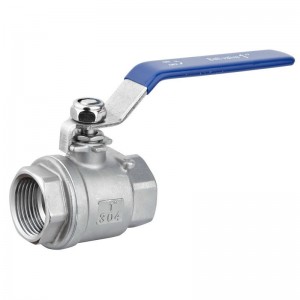 2PC Cast Screwed Ball Valve