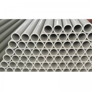 Plastic pvc water pipe