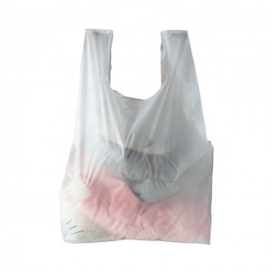 Compostable Garbage Bag EN13432 T-shirt Handle Garbage Bags