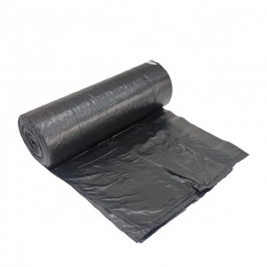 Black Eco-friendly D2W Biodegradable Plastic Trash Bag EPI Garbage bag Trash Bag Liner 33 Gallon