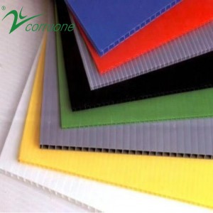 pp corrugated plastic sheet
