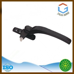 Window handle lock for aluminum window