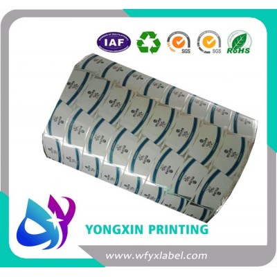 Aluminium foil labels for drinks bottle neck