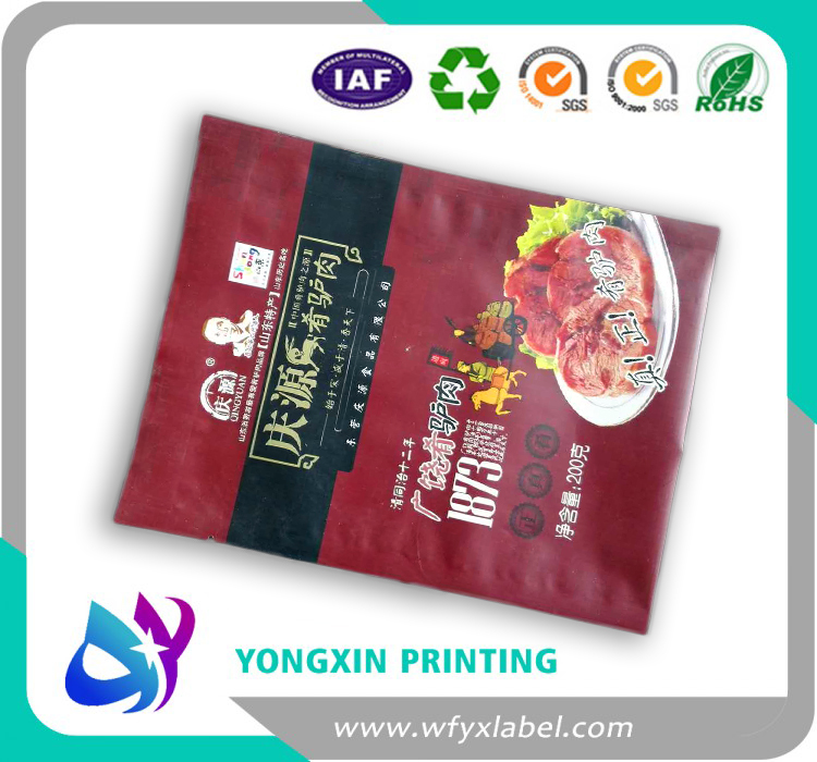 high quality printing donkey meat labels