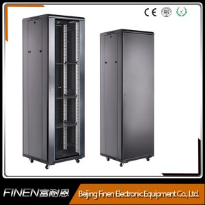 Beijing A2 19'' glass locking front door Network cabinet with competitive price