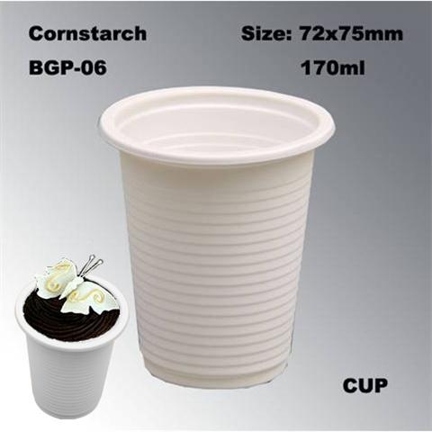 High Quality Disposable Biodegradable Cornstarch FDA Certificated Hot Drinking Coffee Cup