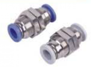 China supplier pneumatic one touch bulkhead tube fittings China supplier pneumatic one touch bulkhead tube fittings