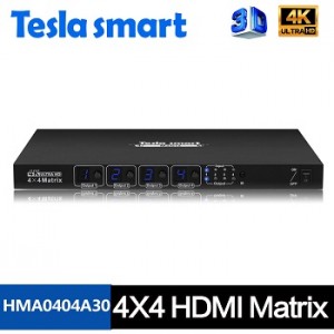 4 In 4 Out HDMI Matrix 4x4 with IR 1080P HDMI Matrix