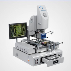 Model: SV560: Manual Alignment Industrial Computer Interfaced IR / Hot-Air BGA Rework Station with Vision+ Software Control Model: SV560: Manual Alignment Industrial Computer Interfaced IR / Hot-Air BGA Rework Station with Vision+ Software Control