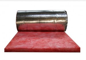 Heat Insulation Fiber Glass Wool Blanket With Aluminium Foil