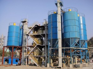 Automatic dry mortar production line Automatic dry mortar production line