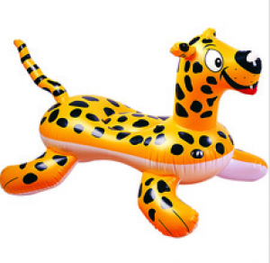 inflatable tiger rider, tiger rider, pool floats, inflatable animal rider