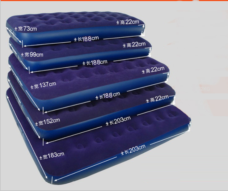 air mattress, flock air mattress, air bed, flock airbed