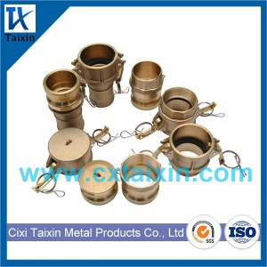 Brass Camlock Coupling Type A B C D E F DC DP