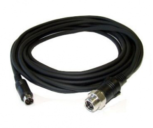 Female To Male 4 Pin Backup Camera Cable With S Video Connector