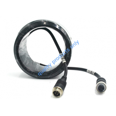 4 Pin Rearview Extension Camera Aviation Cable Male To Female Connector