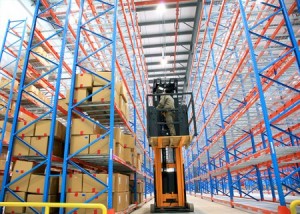 Warehouse heavy duty storage steel selective pallet racking system