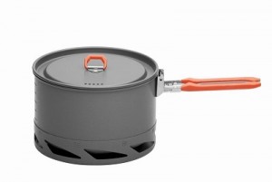 OEM-FMC-K2-1 Aluminum Heat Exchanger Pot for Outdoor Camping Cookware