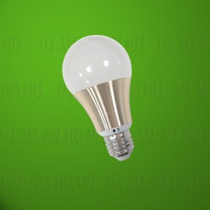 Die-Casting Aluminum Golden LED Bulb light 9W
