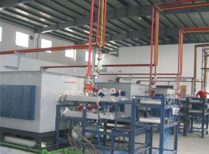 Pusher Type Furnace for metal powder reduction Pusher Type Furnace for metal powder reduction