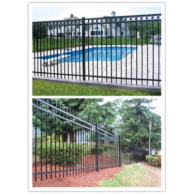 Aluminum Security Fence,Garden Fencing,Gate Fence,Steel Yard Fence Panel,Farm Panel