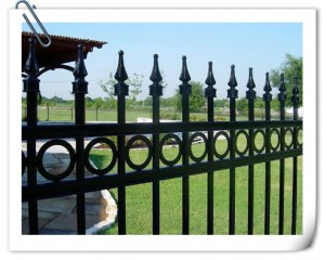high quality outdoor Security Ornamental aluminum fence high quality outdoor Security Ornamental aluminum fence