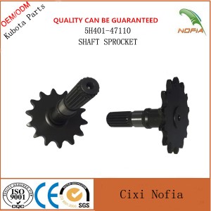 Kubota 588 (601) Parts 5h401-47110 Shaft Sprocket
