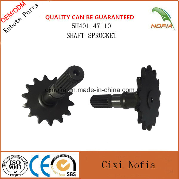 Kubota 588 (601) Parts 5h401-47110 Shaft Sprocket