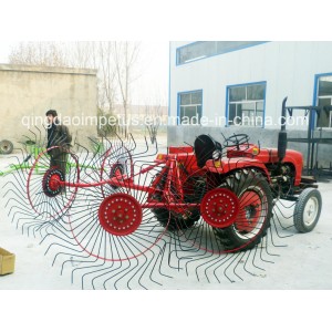 2015 Best Selling Rotary Finger Wheel Hay Rake
