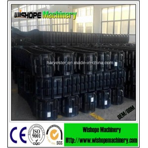 Bridgestone Rubber Track Used in Kubota Combine Harvester