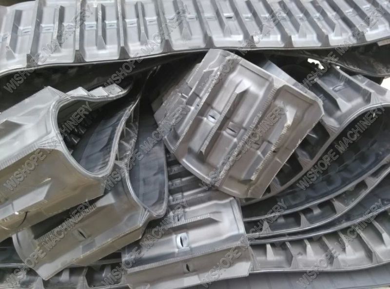 Harvester Spare Parts Rubber Crawlers for Kubota Combine Harvesters