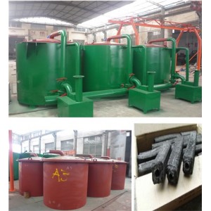 Charcoal Carbonization Furnace/ Charcoal Making Machine