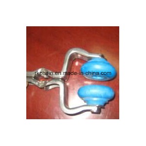 Plastic Bearing Trolley with Stainless Steel Bracket for Farm Equipment