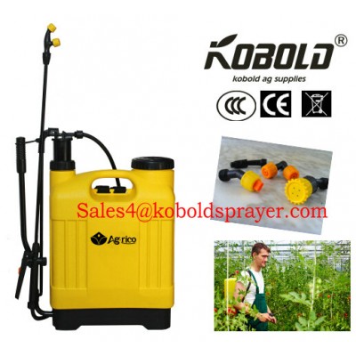 High Pressure 16L HDPE Agri Supply HDPE Hand Knapsack Sprayer