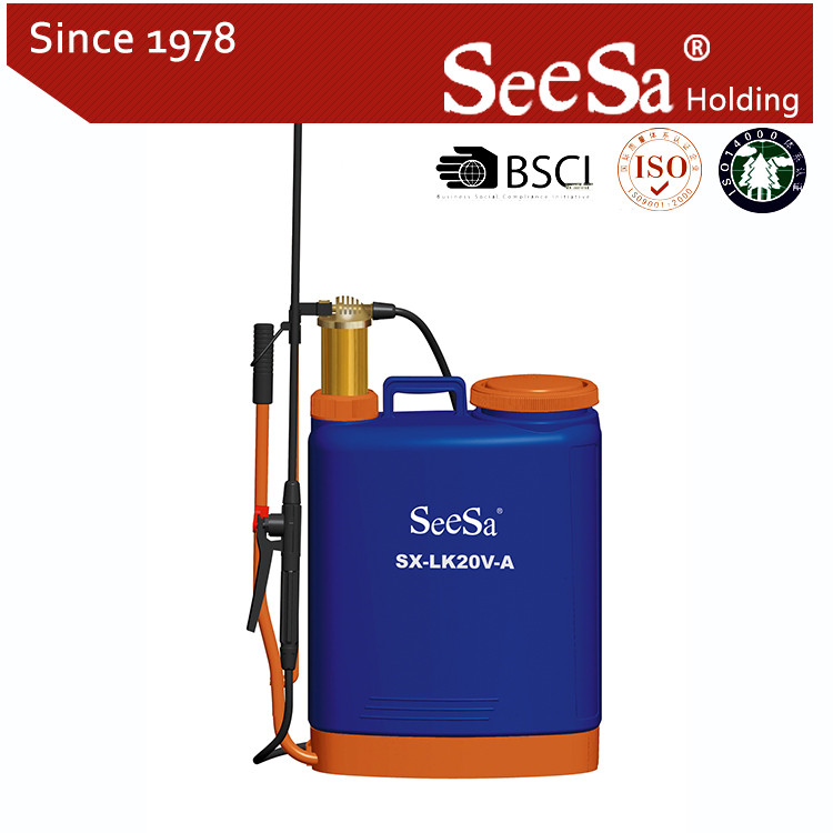 20L Knapsack/Backpack Manual Hand Pressure Sprayer (SX-LK20V)