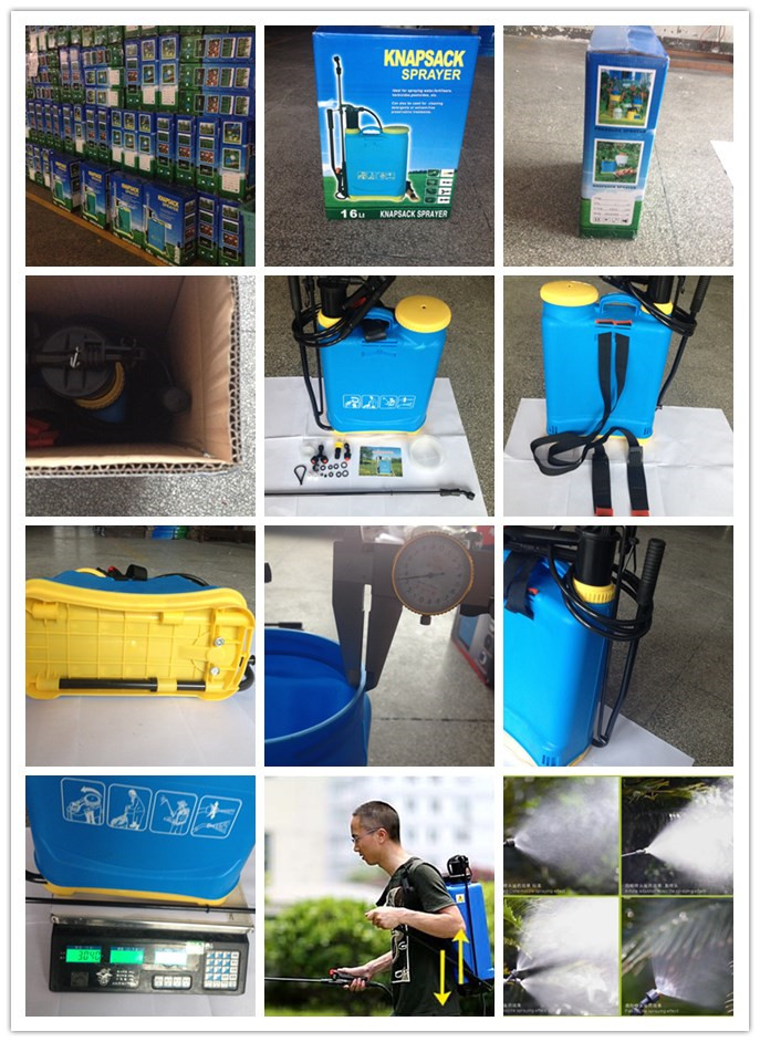 16L Knapsack/Backpack Manual Air Pressure Agricultural Sprayer (SX-LK16)